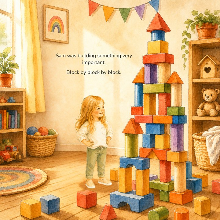 A personalized page from the book
