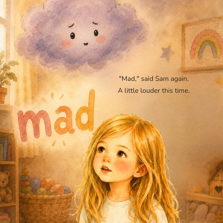 A personalized page from the book
