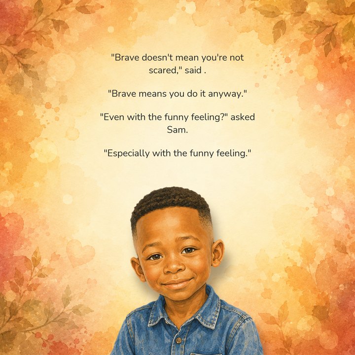A personalized page from the book